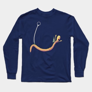 Fishing worm Long Sleeve T-Shirt